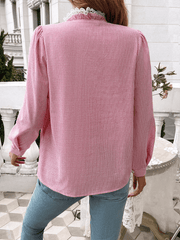 Women's Contrast Striped Shirt