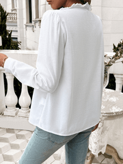 Women's Contrast Striped Shirt