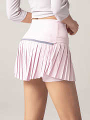 Anti-exposure outdoor quick-drying pocket culottes tennis skirt