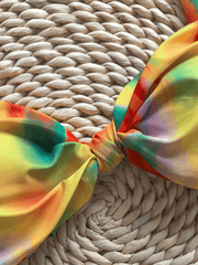 Women's Strappy Floral Print Bikini