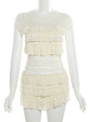 sweet hollow slim pleated shorts