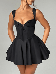Backless Sling Lace Dress
