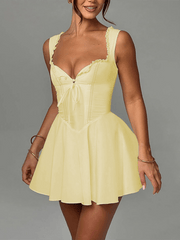 Backless Sling Lace Dress