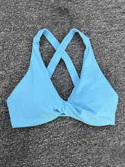 Tight-fitting quick-drying sports yoga bra for outdoor running cross-back fitness underwear