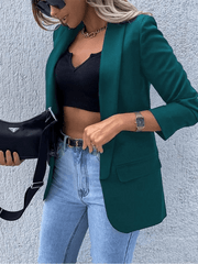 Women's Small Suit Long Sleeve Top
