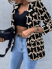 Women's Small Suit Long Sleeve Top
