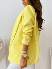 Women's Small Suit Long Sleeve Top