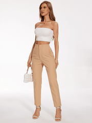 Women's High Waist Casual Pants