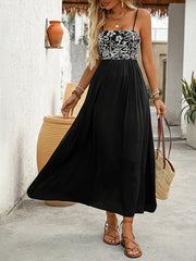 New style sleeveless casual suspender dress