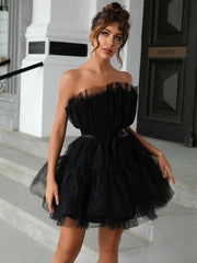 Tulle Bow Tulle Dress
