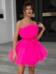Tulle Bow Tulle Dress