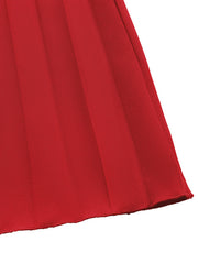 Party elegant sweet style one shoulder long sleeve solid color women's dress