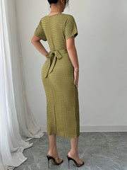 Slim waist dress