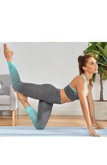 Women's Seamless Breathable Moisture Wicking Bra Yoga Set - 808Lush