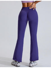 High Waist Bootcut Active Pants - 808Lush
