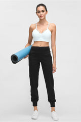 Wide Waistband Slant Pocket Pants - 808Lush