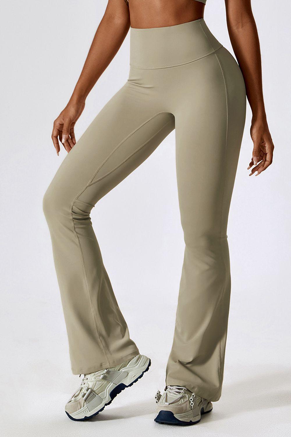 Wide Waistband Sports Pants - 808Lush