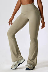 Wide Waistband Sports Pants - 808Lush