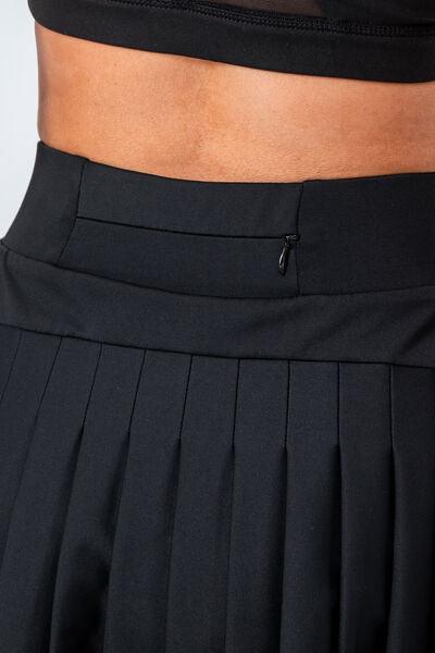High Waist Pleated Active Skirt - 808Lush