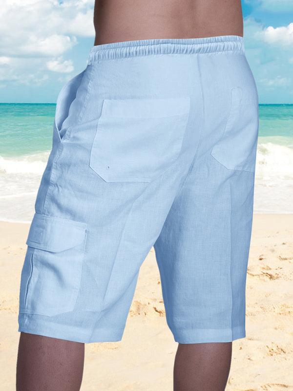 Men's Cargo Shorts Multi Pocket Tether - 808Lush