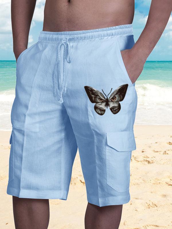 Men's Cargo Shorts Multi Pocket Tether - 808Lush