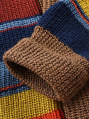 Men's Button Casual Color Striped Cardigan - 808Lush