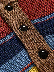 Men's Button Casual Color Striped Cardigan - 808Lush