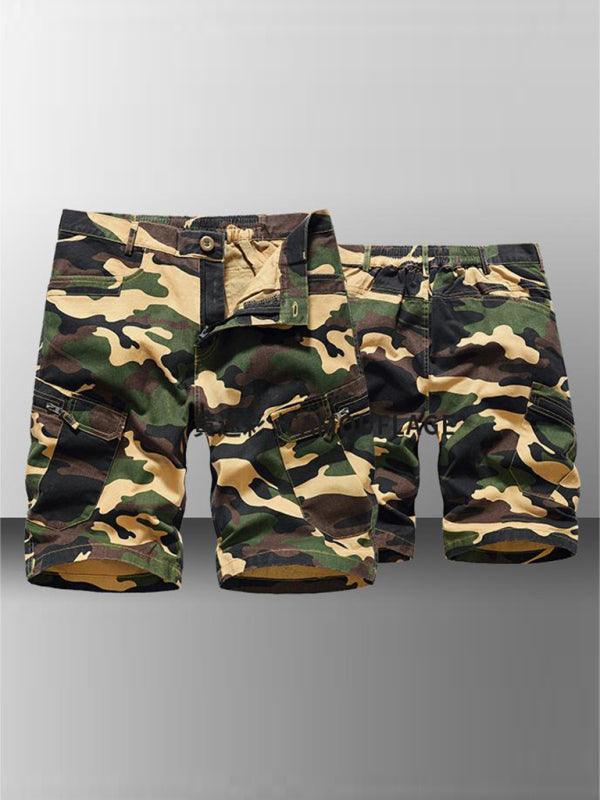 Men's Camouflage Print Cargo Shorts - 808Lush