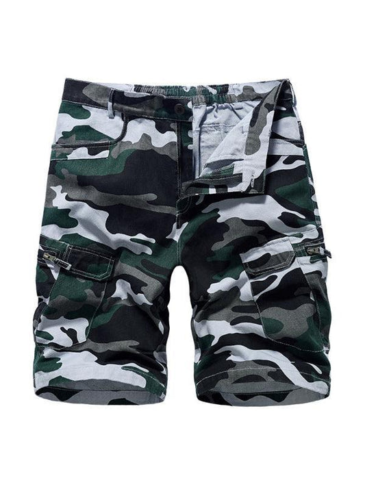 Men's Camouflage Print Cargo Shorts - 808Lush