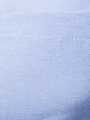 Men's Casual Slim Cotton Oxford Solid Color Large Size Bottom Shirt Long Sleeves - 808Lush
