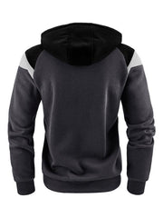 Men's Color Block Contrast Fashion Sweatshirt Casual Sports - 808Lush