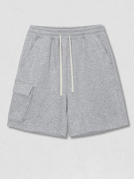 Men's Contrasting Color Stitching Woven Casual Shorts - 808Lush