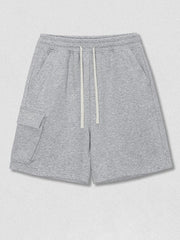 Men's Contrasting Color Stitching Woven Casual Shorts - 808Lush