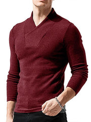 Men's Long Sleeve T-Shirt Muscle Fitted T Shirt Gym Workout Athletic Tee - 808Lush