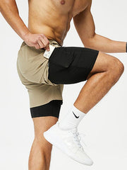 Men's breathable loose fit quick-drying training shorts - 808Lush