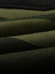 Men's casual color block and contrast fashion hooded sweatshirt - 808Lush
