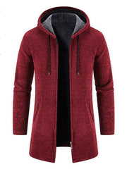 Men's casual zipper hooded cardigan - 808Lush