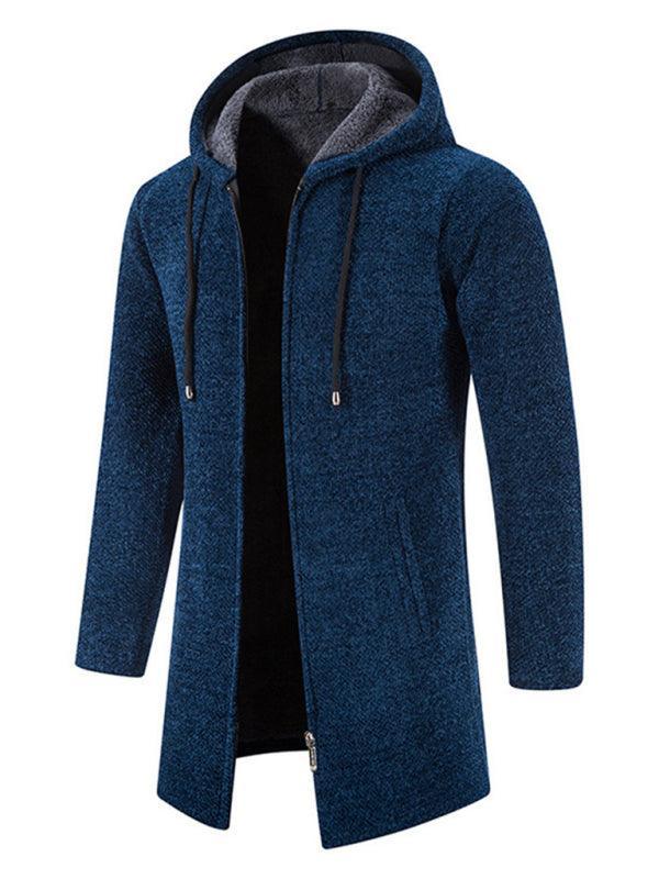 Men's casual zipper hooded cardigan - 808Lush
