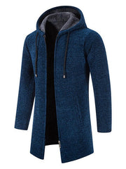 Men's casual zipper hooded cardigan - 808Lush