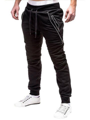 Men's fashion casual personalized zipper trim trousers - 808Lush