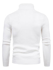 Men's knitted sweater cross-border turtleneck slim fit bottoming sweater - 808Lush