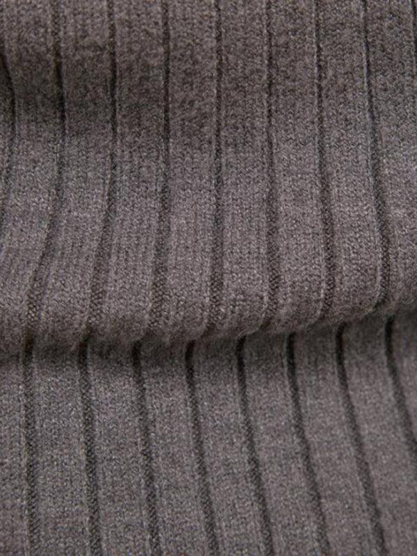 Men's knitted sweater cross-border turtleneck slim fit bottoming sweater - 808Lush