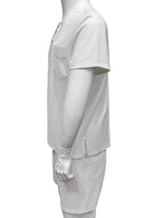 Men's casual lace-up beach cotton linen shirt - 808Lush