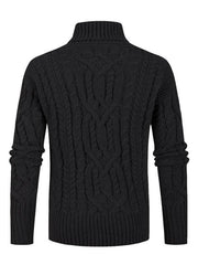 Men's twist pullover long-sleeved sweater - 808Lush