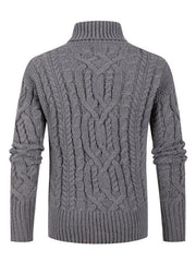 Men's twist pullover long-sleeved sweater - 808Lush