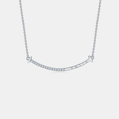 Moissanite 925 Sterling Silver Necklace - 808Lush