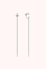 Moissanite 925 Sterling Silver Threader Earrings - 808Lush