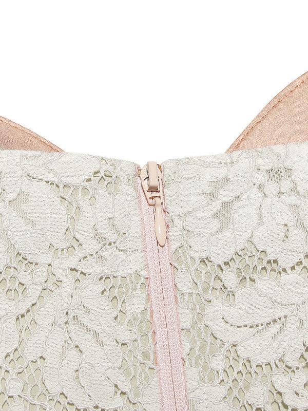 Lace Babes Camisole Fishbone Top - 808Lush
