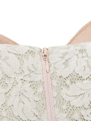 Lace Babes Camisole Fishbone Top - 808Lush