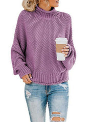 Contrast Color Knitted Sweater Sweater - 808Lush